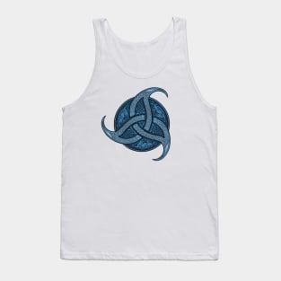 Trinity Knot - Blue Tank Top